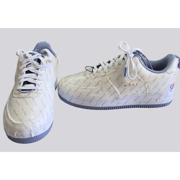Nike Shoes - Nike Air Force 1 Experimental “Postal Ghost” USPS White Sneakers – US Size 7.5